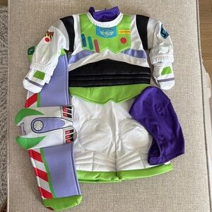Disney Buzz Lightyear Costume - Green, White, Purple